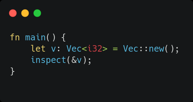 Backtrace Vec::new()